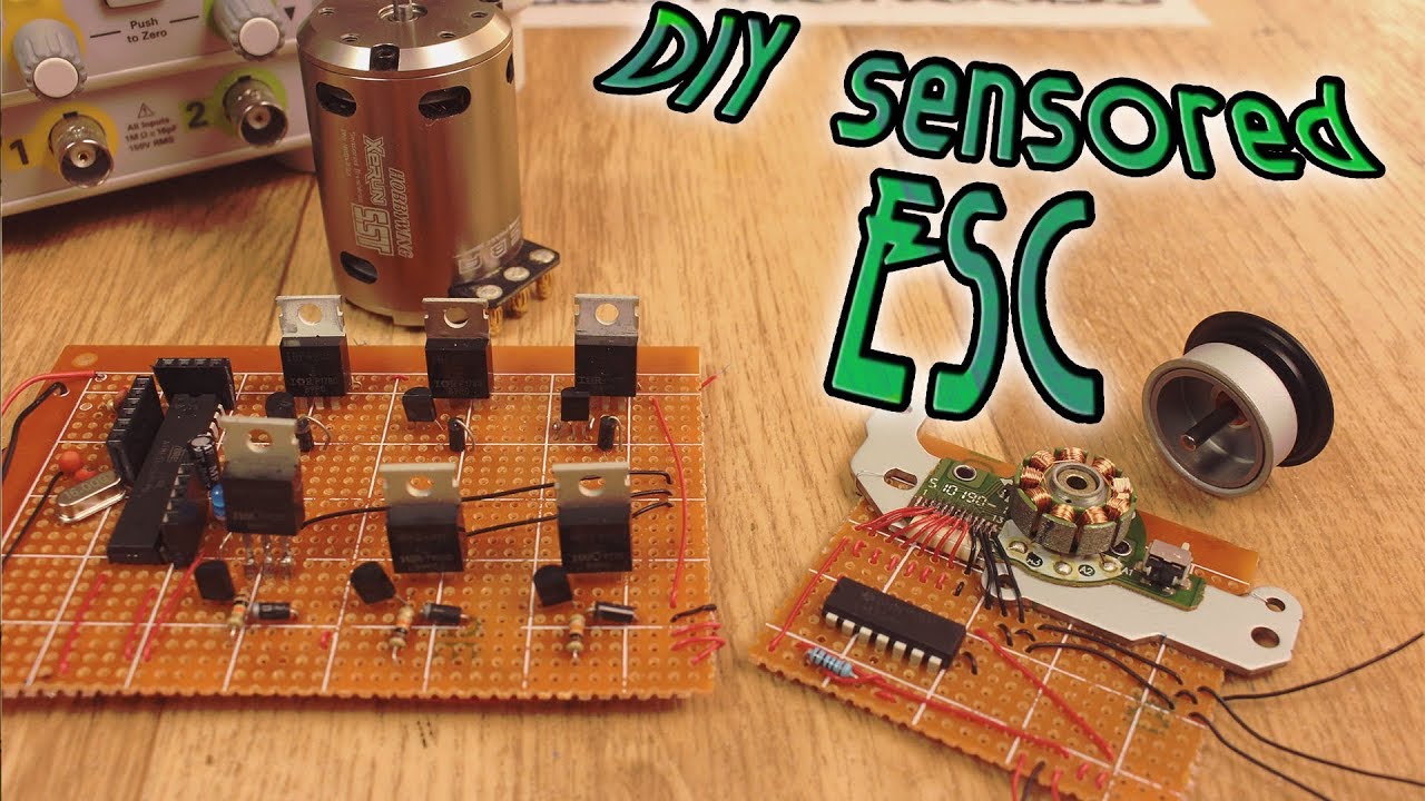 DIY Sensored ESC - full tutorial