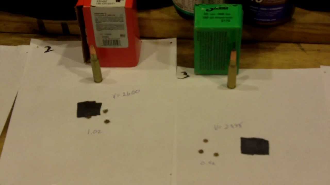 Savage 308 Hog Hunter Accuracy Test