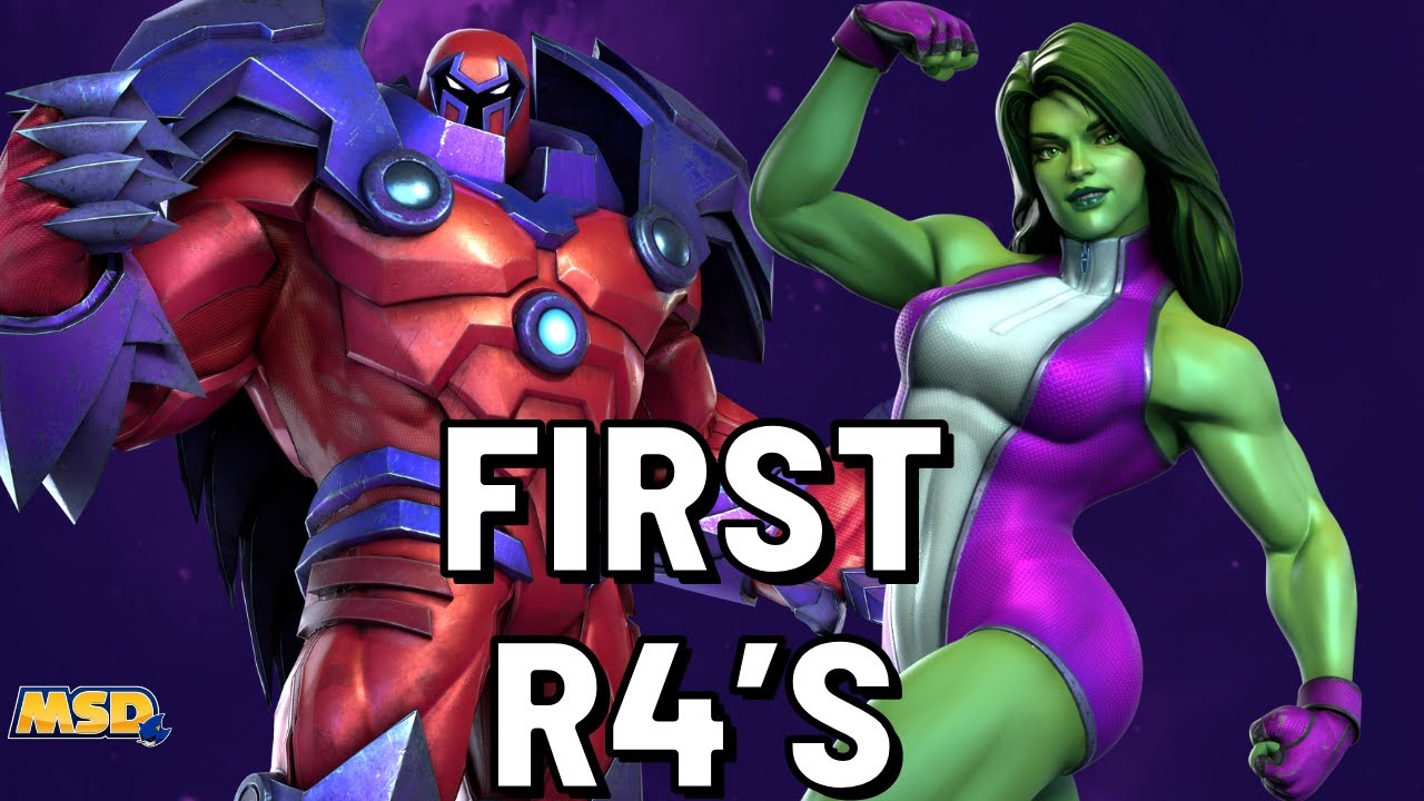 My First TWO Rank 4 7-Star Champions: Onslaught and She-Hulk!