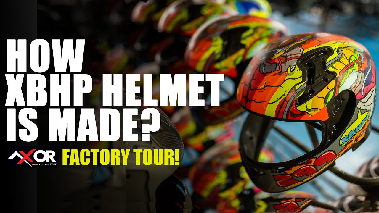Axor Factory Tour: How xBhp Helmet is made!
