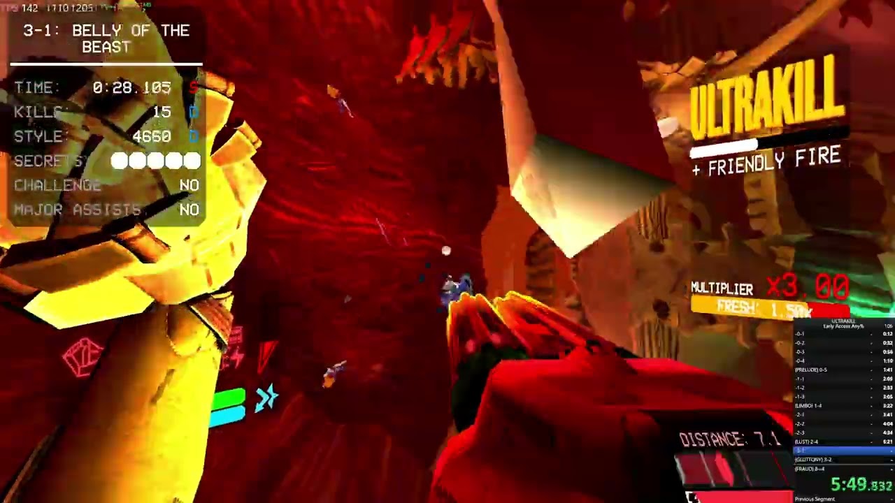 ultrakill speedrun ANY% FG 26:18.063