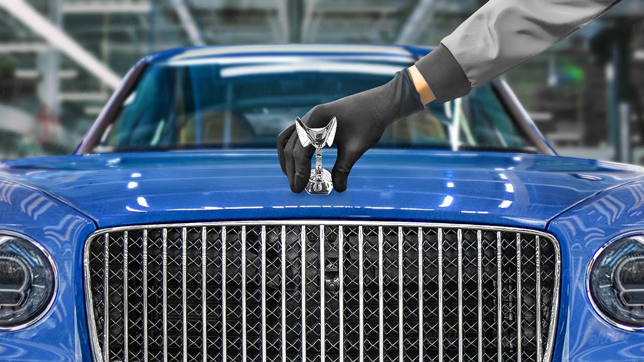 Inside Bentley's Factory Building the Most Expensive Cars by Hand