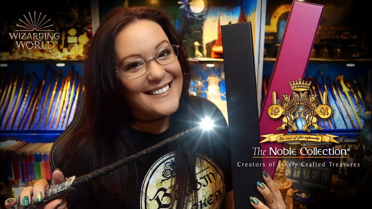 🪄 NOBLE COLLECTION #HARRYPOTTER & #FANTASTICBEASTS WAND UNBOXING | VICTORIA MACLEAN