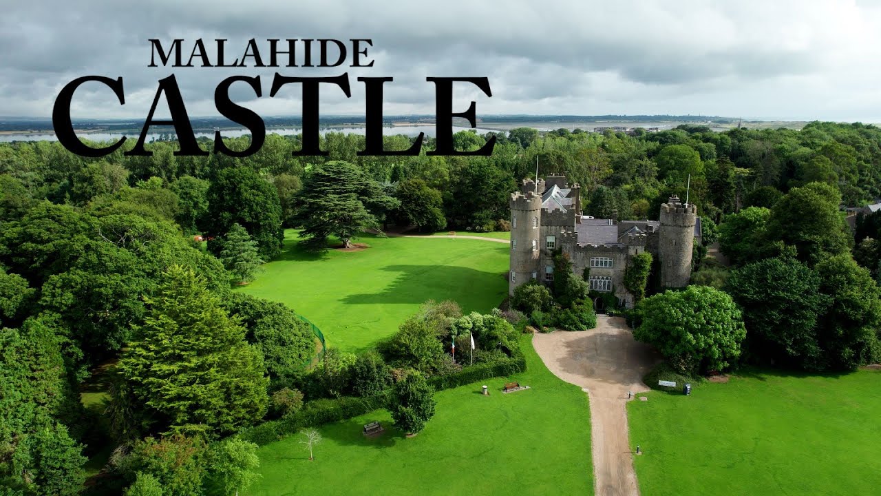 Malahide Castle | Co. Dublin | Ireland  - DJI Air 2S Drone Video 4K