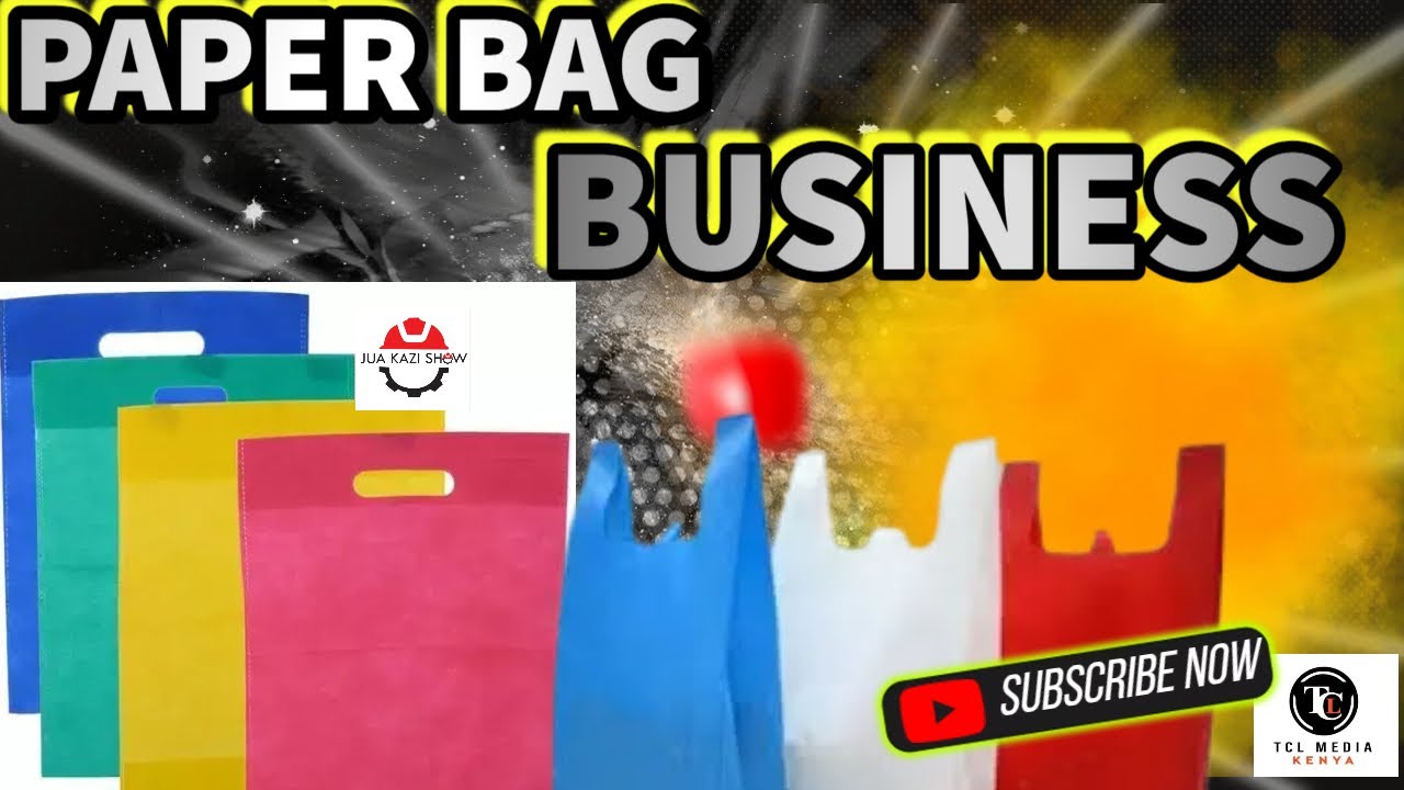 Jua Kazi Show Eps. 9 : UHURU BAGS/ PAPER BAGS BUSINESS #tclmediakenya #tclmedia