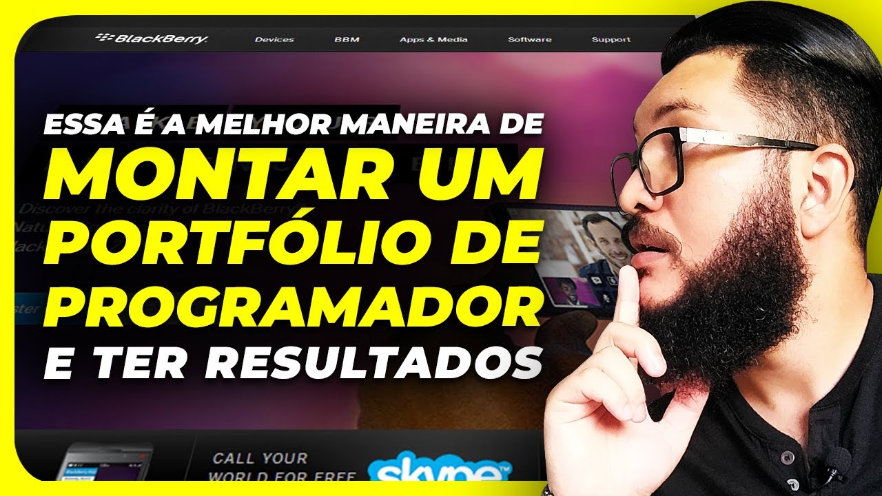 COMO CRIAR UM PORTFÓLIO DE PROGRAMAÇÃO 🤩