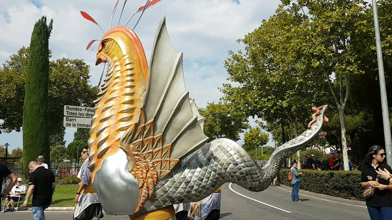 Entrada a pla&ccedil;a basilisc de reus 2017