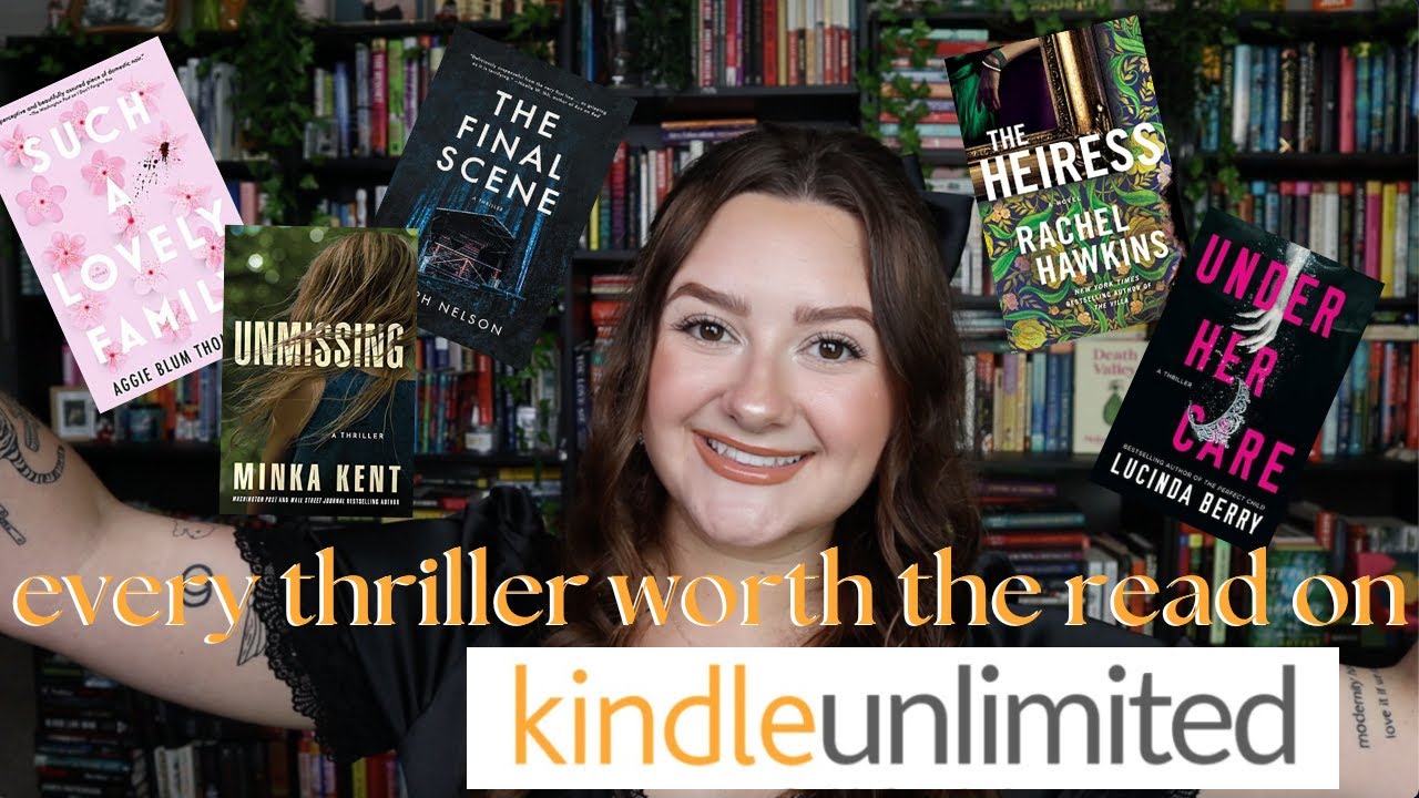 ТОП-50 РЕКОМЕНДУЕМЫХ КНИГ ДЛЯ KINDLE UNLIMITED 2024 | Я прочитал 1600 тыс. триллеров, так что вам...
