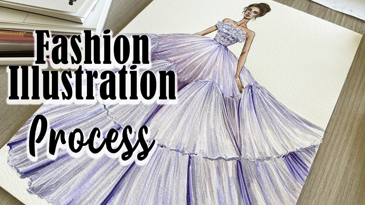 Disegnare un figurino moda/ Fashion illustration Process