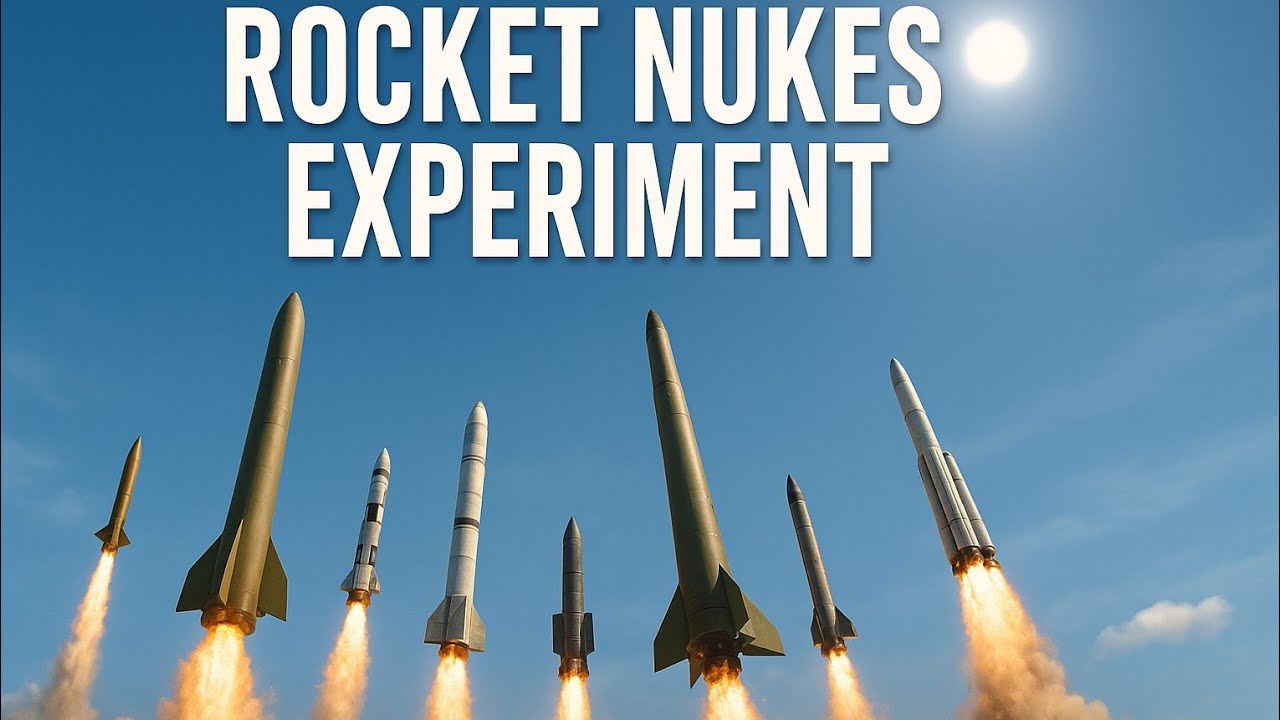 GMod Rocket Nukes Test 💥 | Ultimate Destruction Experiment. 