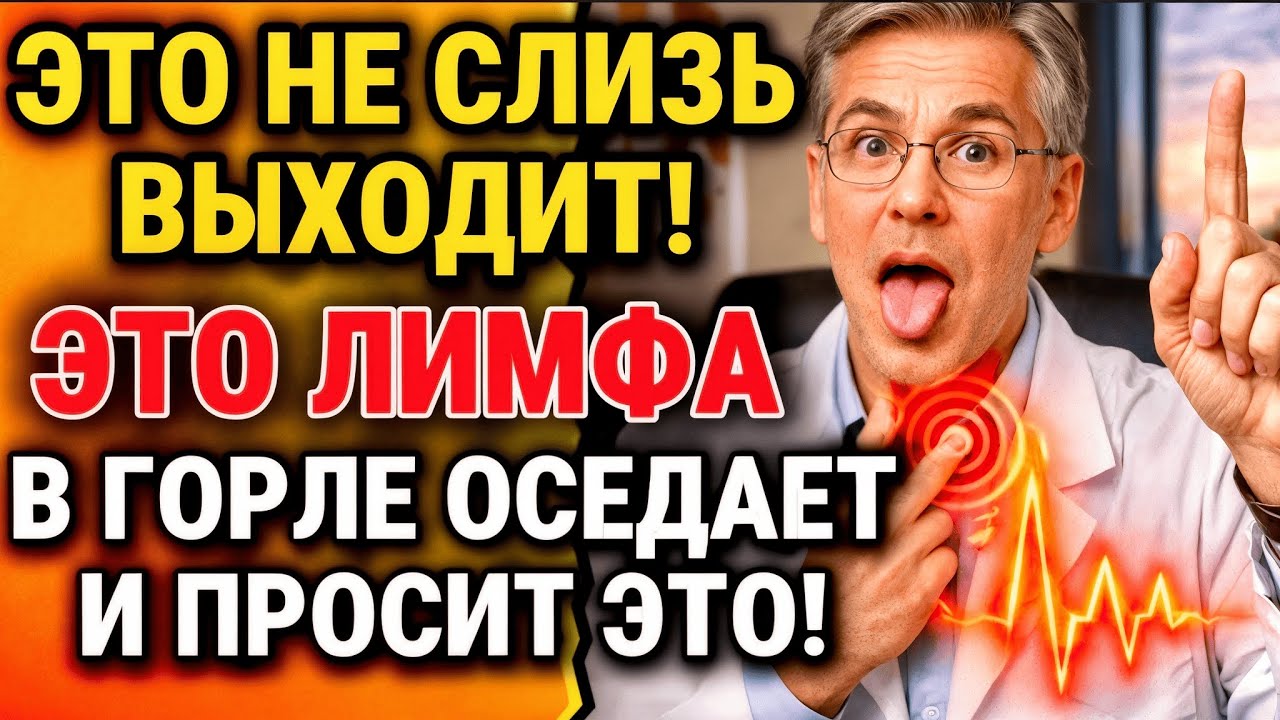 15 СЕКУНД и ГНОЙ В ГОРЛЕ и Слизь Уйдут НАВСЕГДА! СПОСОБ от Ивана Неумывакина / АРХИВ КГБ