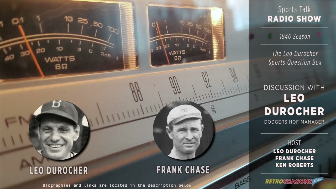 1946 &bull;&nbsp;Baseball Clip &bull;&nbsp;Leo Durocher Radio Show
