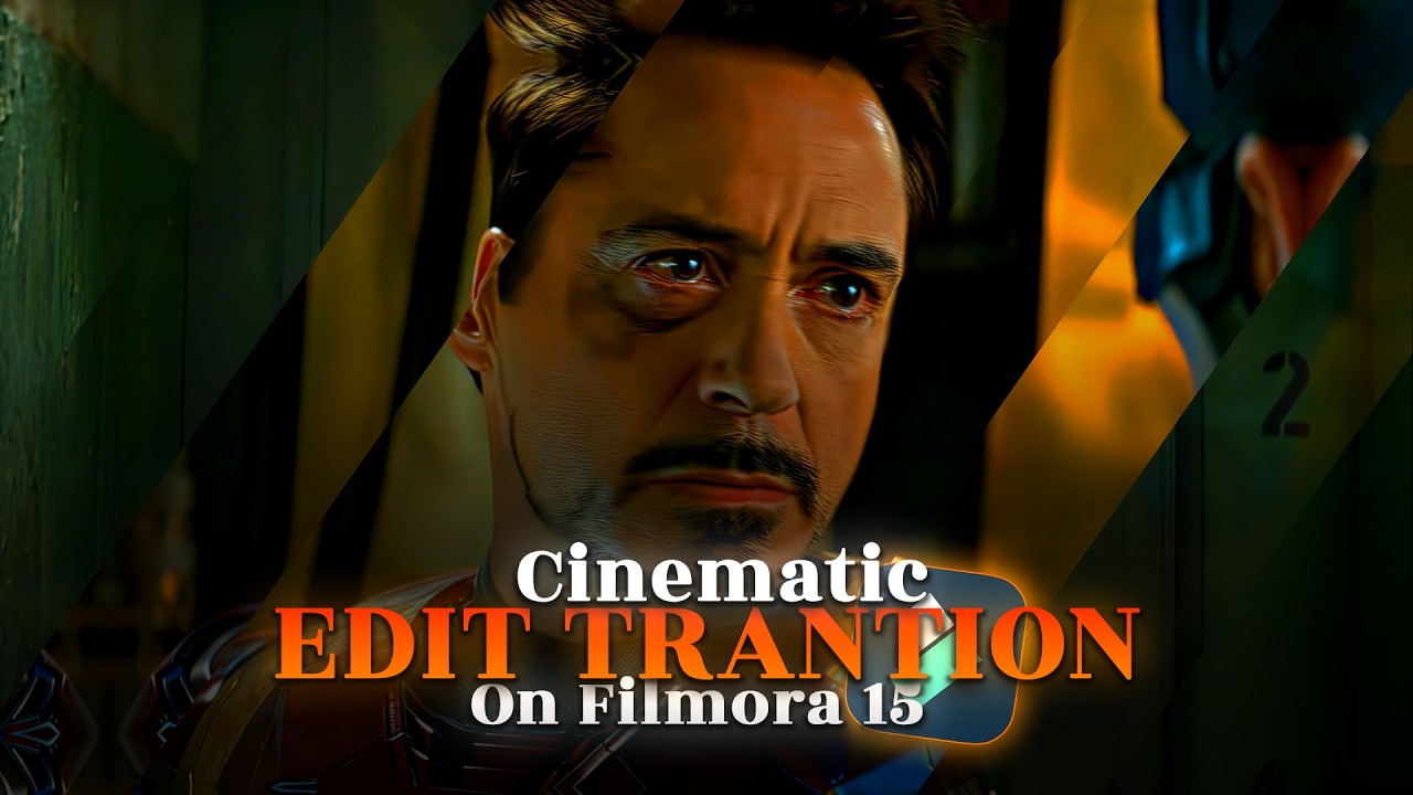 Создание кинематографических переходов в Filmora 15