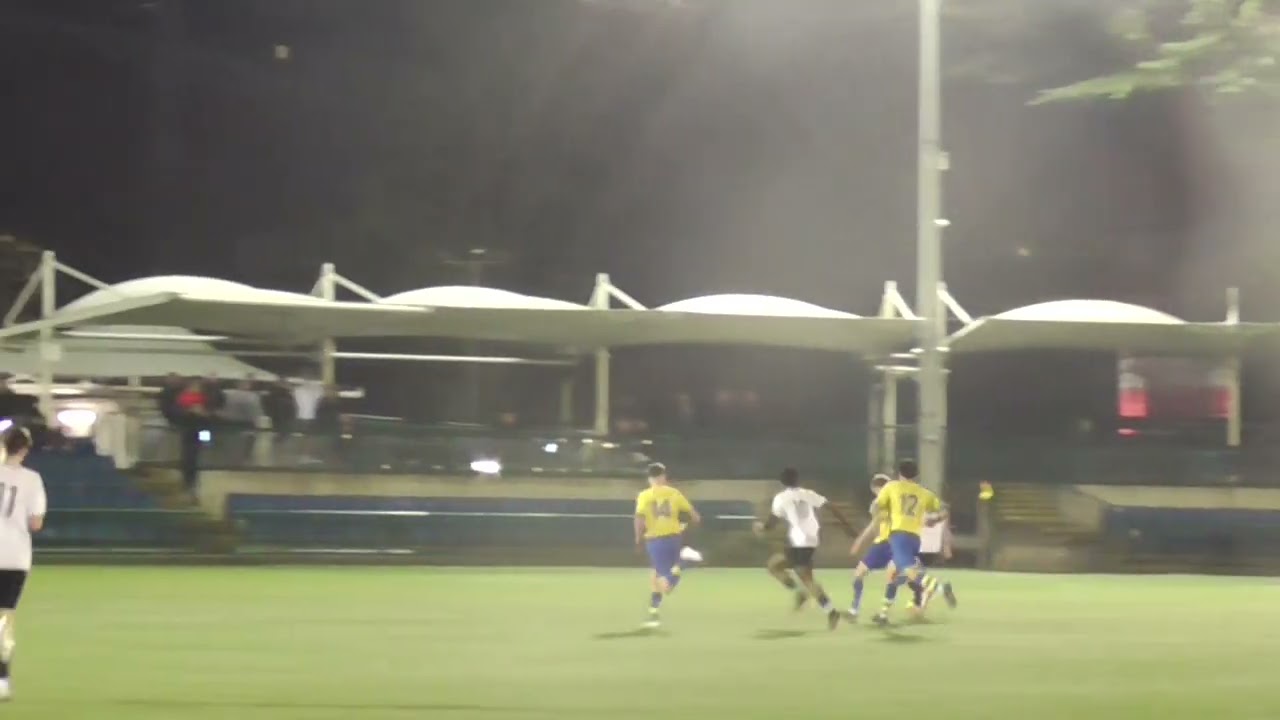 Ryan Nelson scores for Corinthians v Onchan (0-1) Under 18s Cup final 4 March 2026