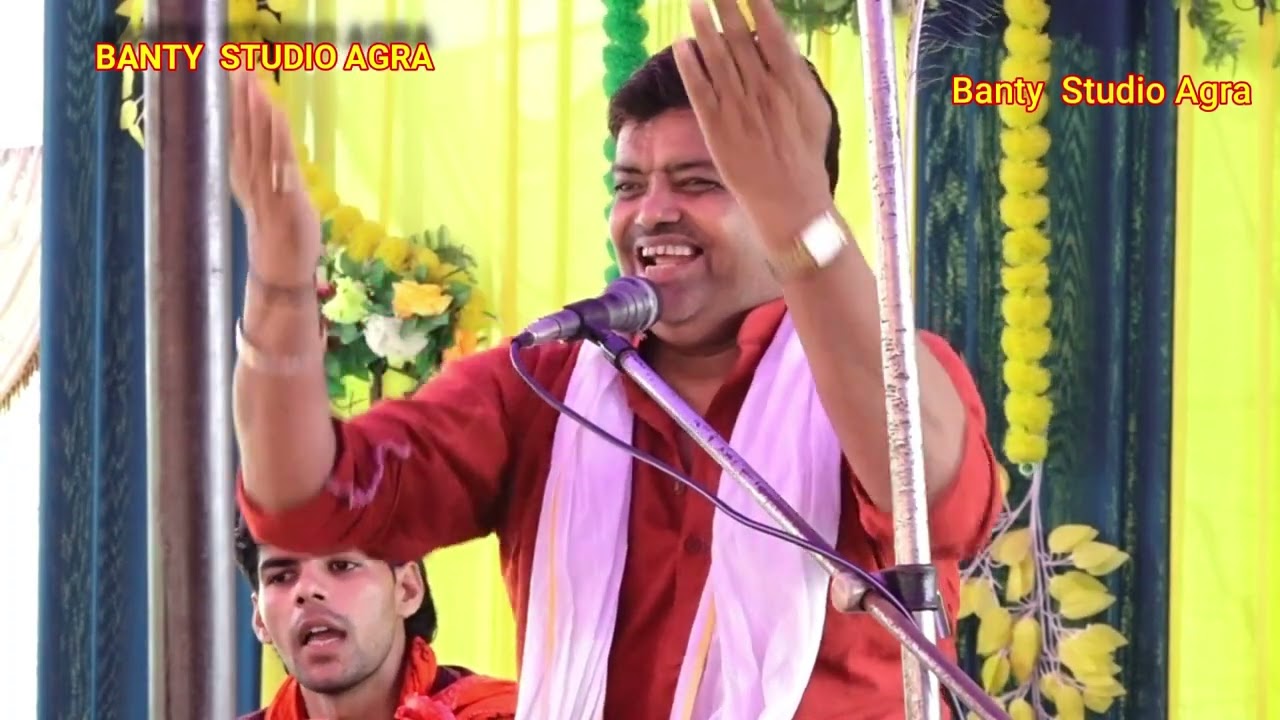ग्राम मई नाथ मेंमहाभारत सम्राट पप्पूशास्त्री जी के राम कथा में 