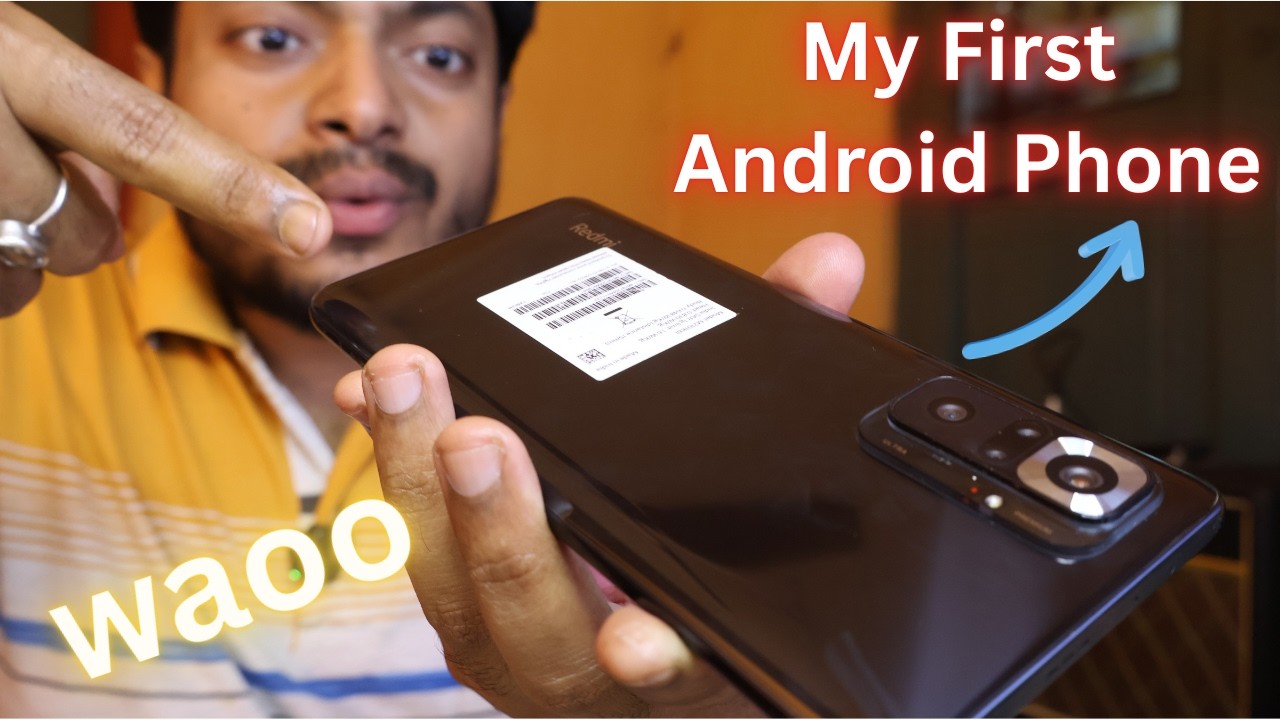 My First Android Phone Review Here on Request of My Friends and subscriber -Redmi Note 10 pro max 😱