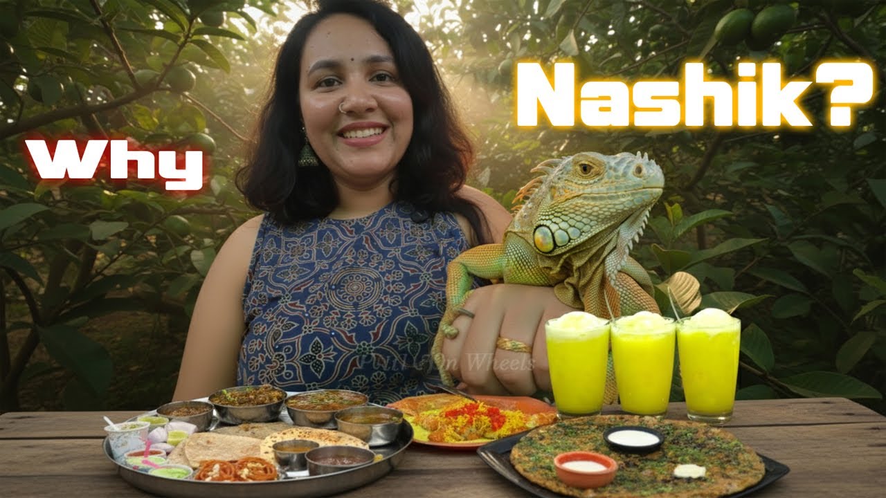 Nashik Food Tour | Famous Food spots in nashik | Misal, Kadi Samosa, Mutton Thali, Thalipeeth & more