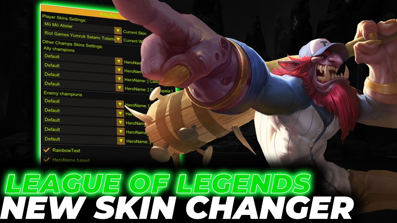 LoL Custom Skins | LoL Skin Changer | FREE LoL Skin Changer 2026 - Unlock Every Skin (No Ban)