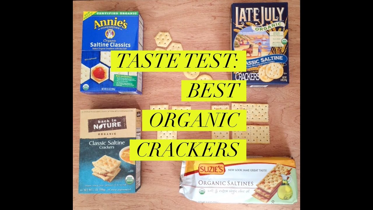Best Organic Crackers | Taste Test Review Video