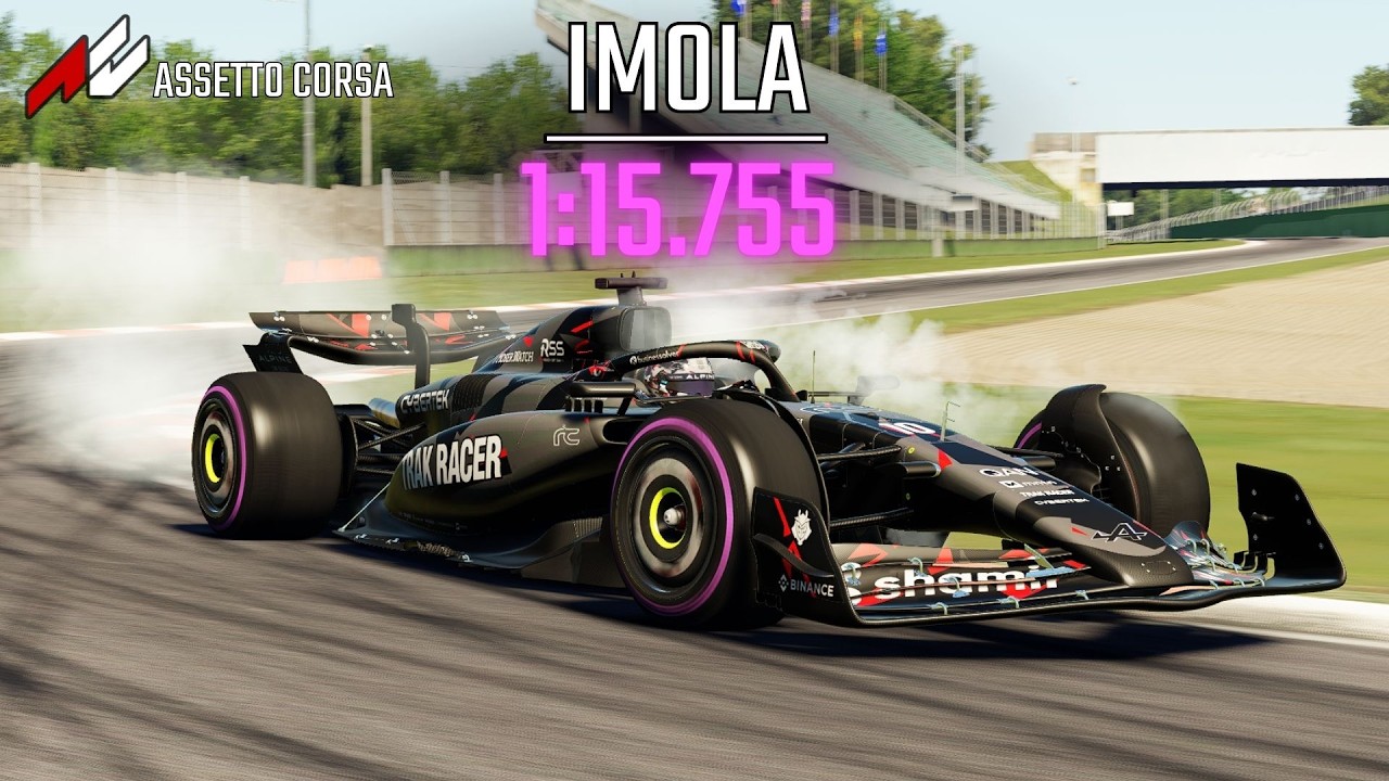 RSS Formula Hybrid 2025 Alpine | 1:15.755 | Imola | Assetto Corsa