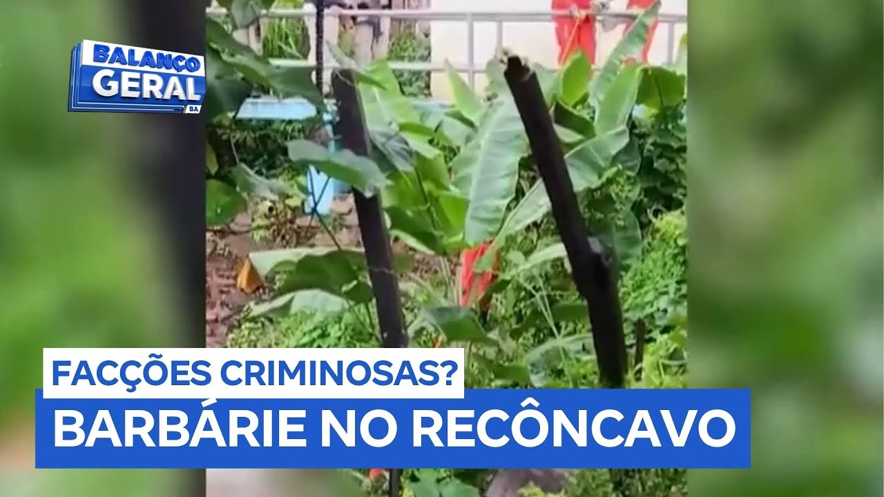 Dois homens são decapitados e cabeças são expostas em praça de Cachoeira (BA)