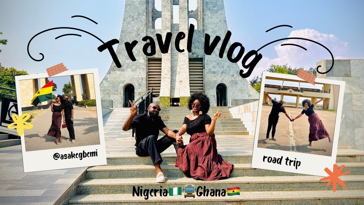 24hrs in Ghana!😊Road trip from Nigeria 🇳🇬to Accra🇬🇭, exploring culture, food & vibes! #ghanavibes 