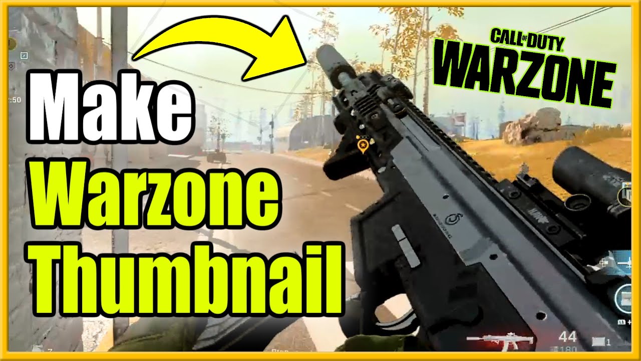 How to Make Call of Duty Warzone Thumbnail on Computer for FREE using Paint Net