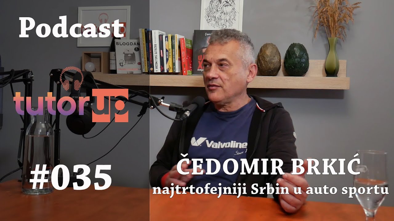 Podcast #035 - Čedomir Brkić - Najtrofejniji Srbin u auto sportu