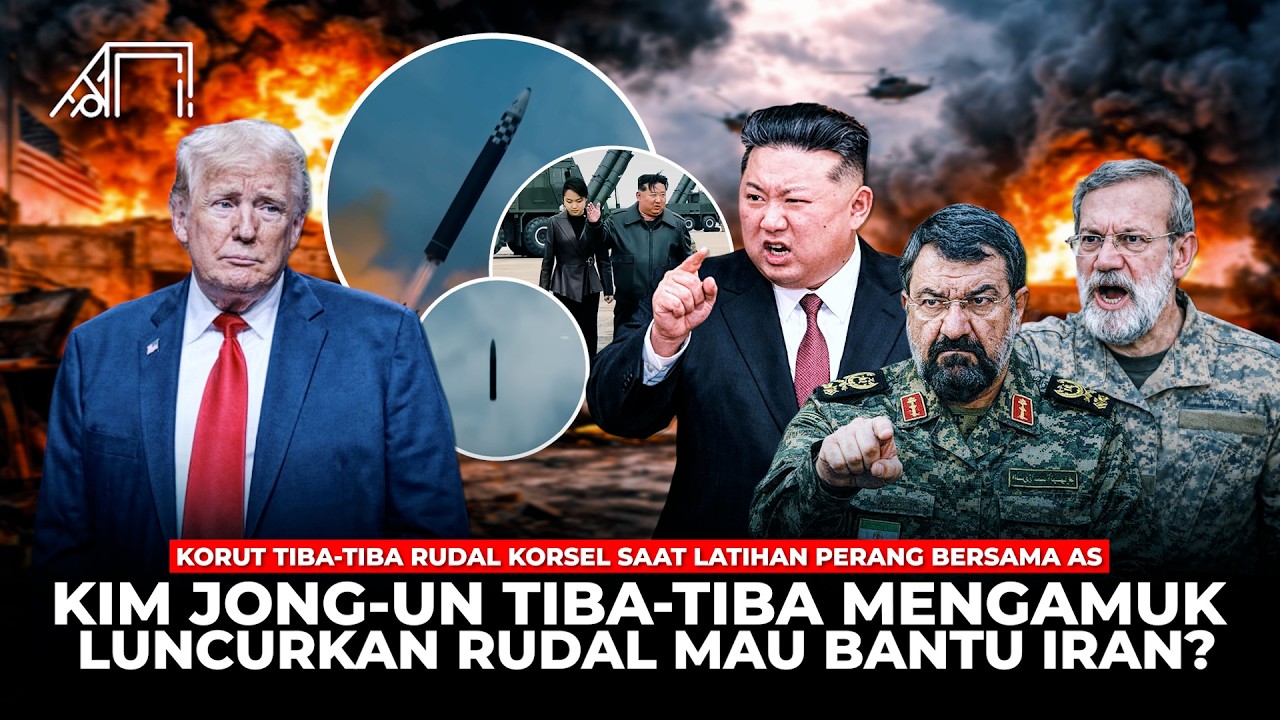 Kim Jong-un Buktikan Omongannya Luncurkan Rudal ke Sekutu AS Bantu Iran? Korut Uji Coba Rudal Korsel