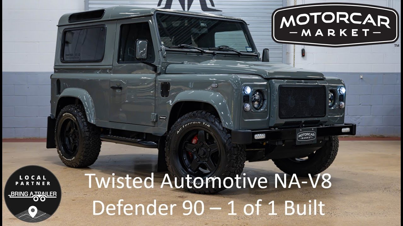Twisted Automotive's NA-V8 Defender 90