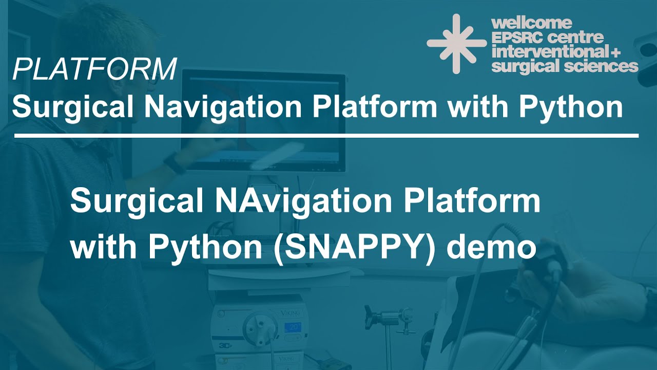Surgical NAvigation Platform with Python (SNAPPY) demo