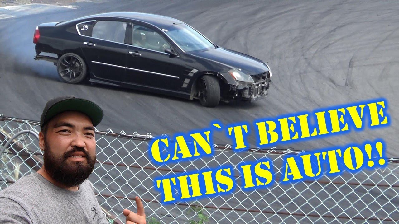 Nissan Fuga Drift! Ebisu Circuit West Course! 日産フーガドリフト！エビスサーキット西コース！Few mods and Test! 少しいじってテスト走行！