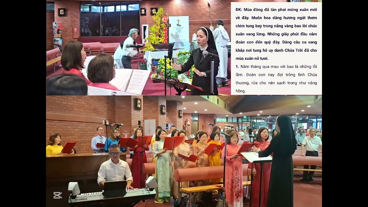 MỪNG XUÂN MỚI - LM KIM LONG - Trình bày Cđ Luca Melb  - Mùng 1 tết Bính Ngọ 2026