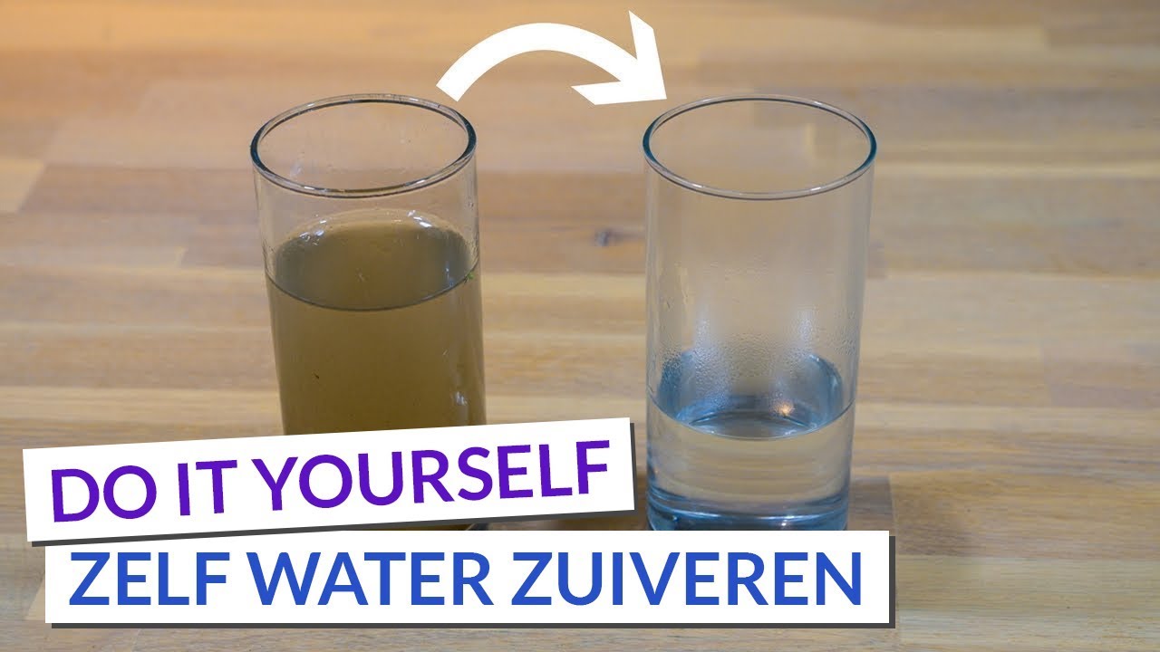 Water zuiveren | Van slootwater naar drinkwater | DIY