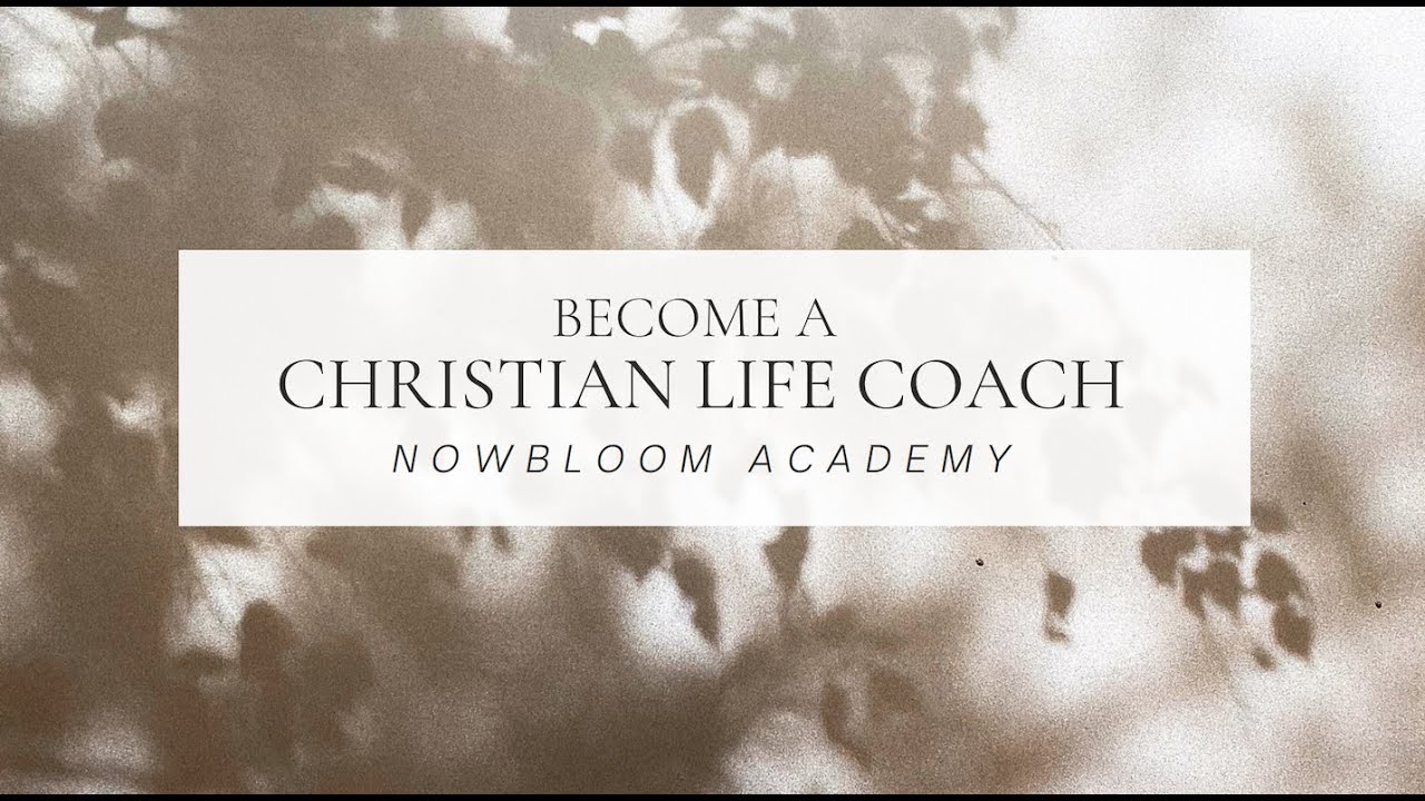 Станьте христианским лайф-коучем | NowBloom Academy