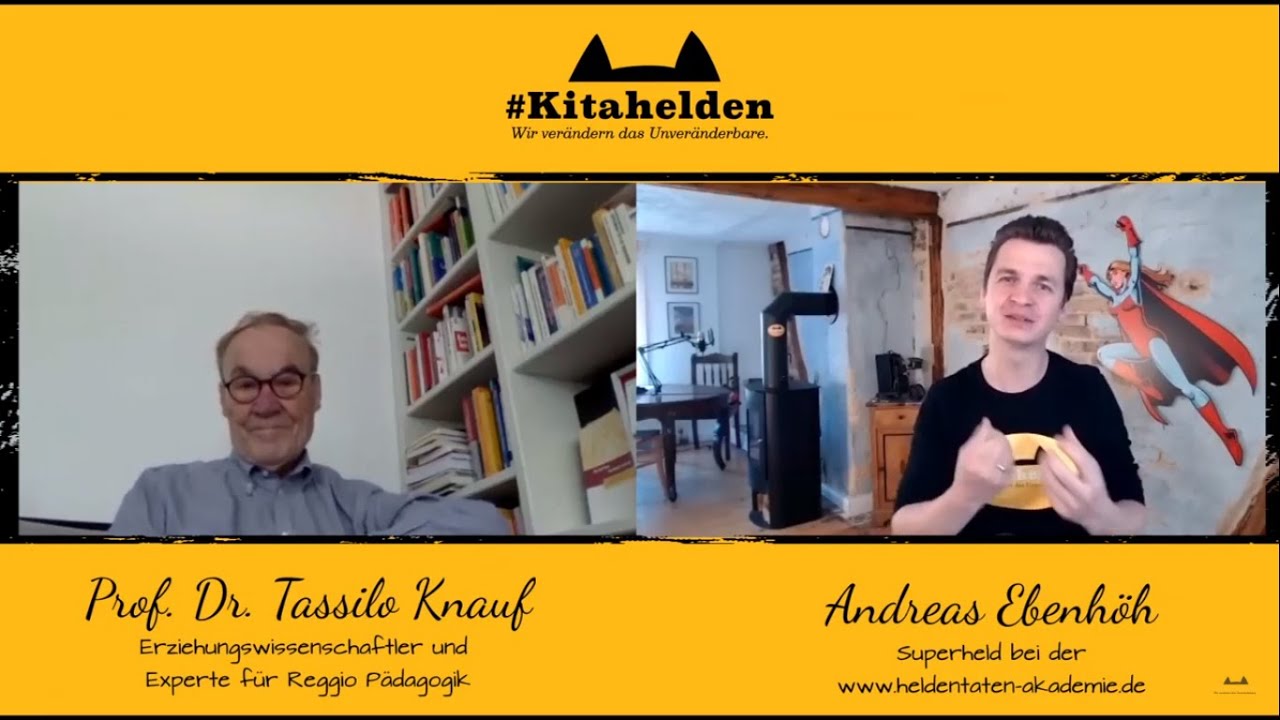 Die geheimnisvolle Welt der Reggio Pädagogik - Prof. Dr. Tassilo Knauf im Interview. #Kitahelden