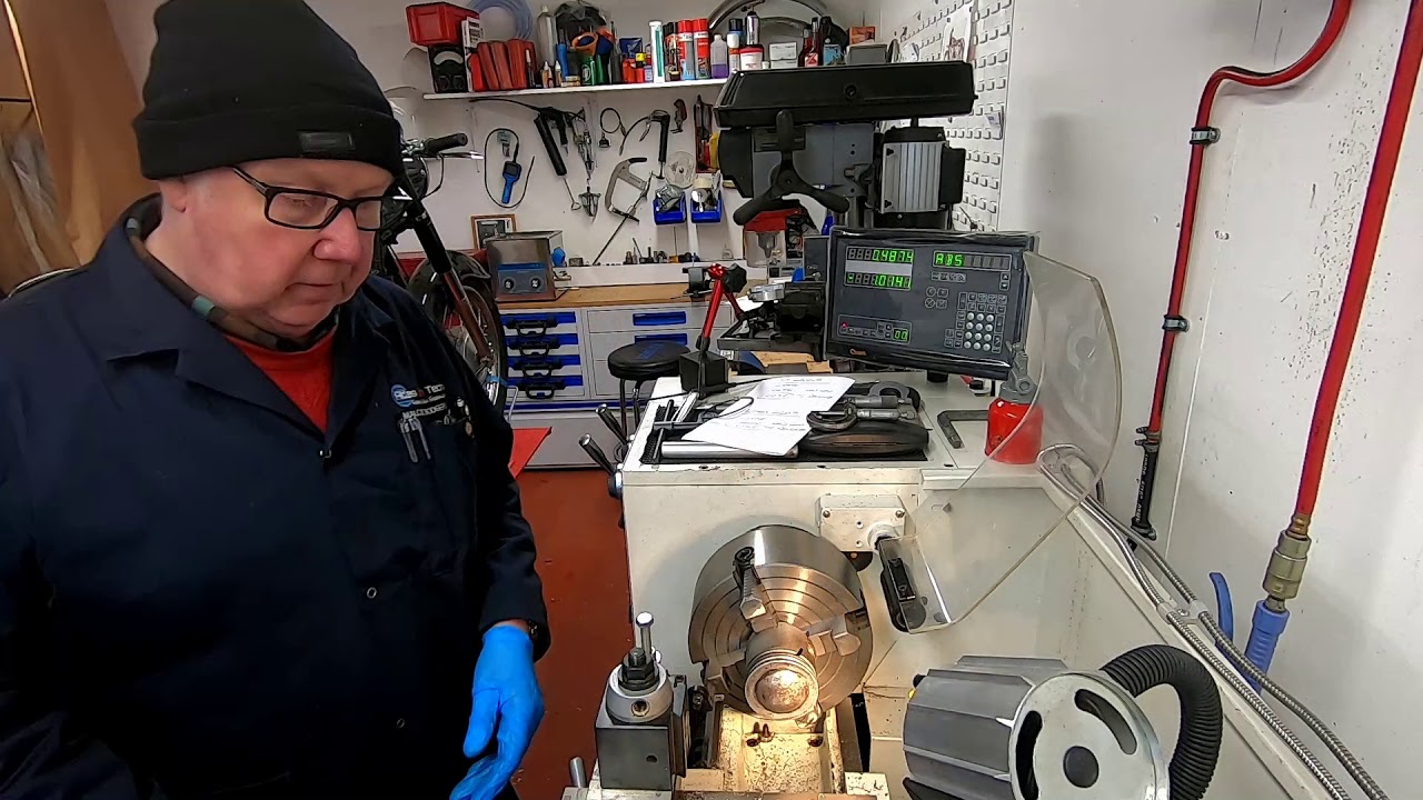1959 Matchless G12 Piston Modification Part 4