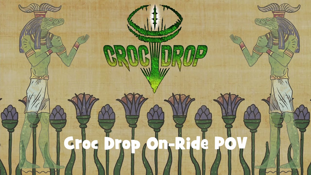 Croc Drop On-Ride POV