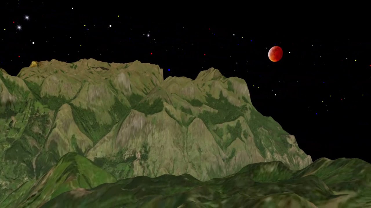 Anamudi Mountain (India) Aerial Flyover