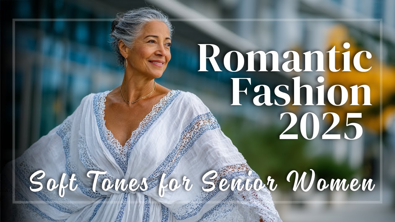 Romantic Style Trends for Senior Women: Flowing Fabrics & Soft Tones in 2025