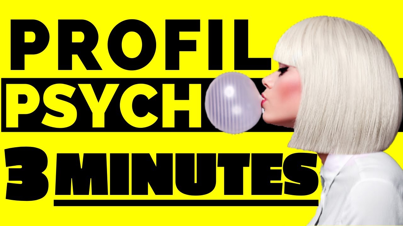 Créer le profil psychologique d'une personne en 3 minutes