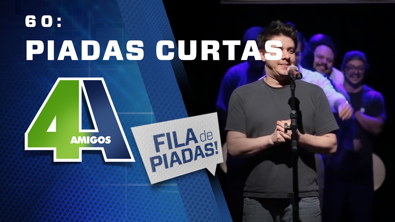 FILA DE PIADAS - PIADAS CURTAS - #60 Participa&ccedil;&atilde;o Cia do Stand Up