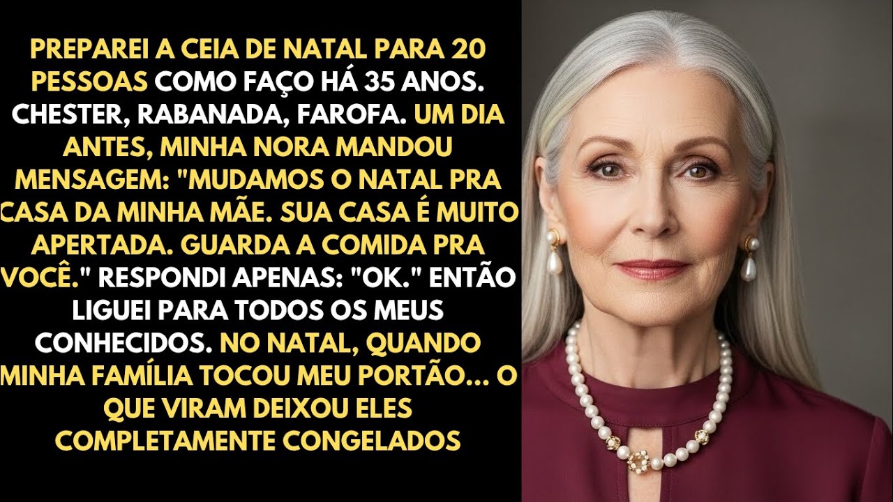 Minha nora disse: Sua casa é muito apertada para nossa riqueza