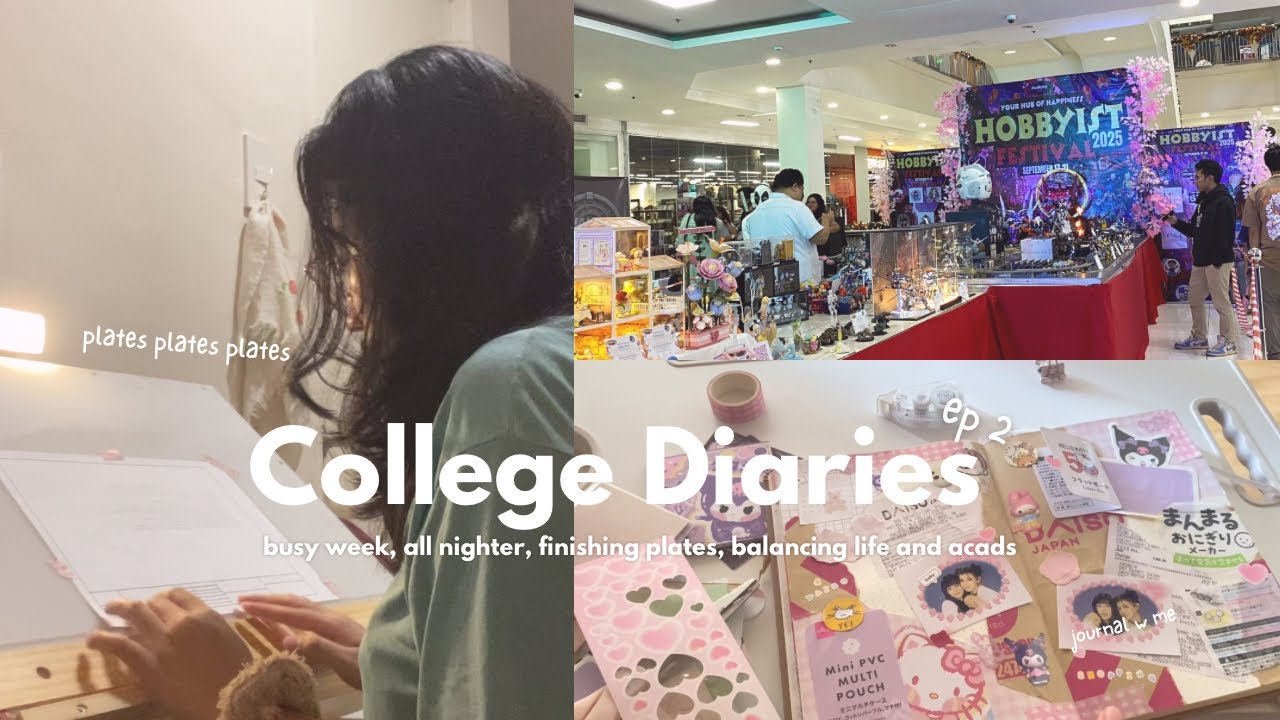 college diaries 📓| sophomore year, busy week, balancing life and acads