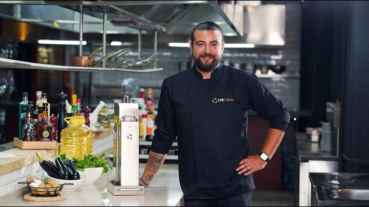 Chef Caner Aydoğan  FritClean Fritöz Filtresini Test Ediyor