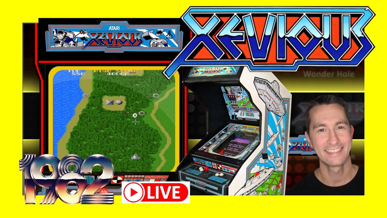 Xevious (Arcade) - Chronologically Gaming is LIVE! 