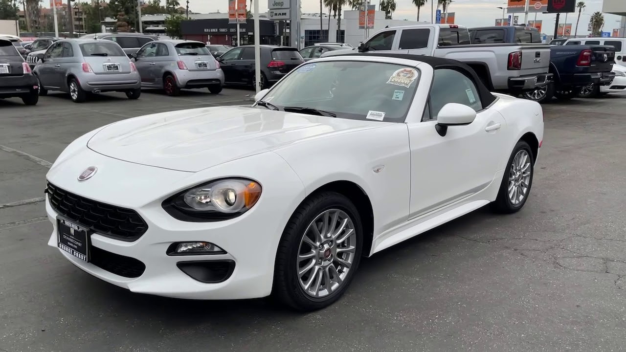 2018 FIAT 124 Spider Costa Mesa, Huntington Beach, Irvine, San Clemente, Anaheim, CA PJ16993