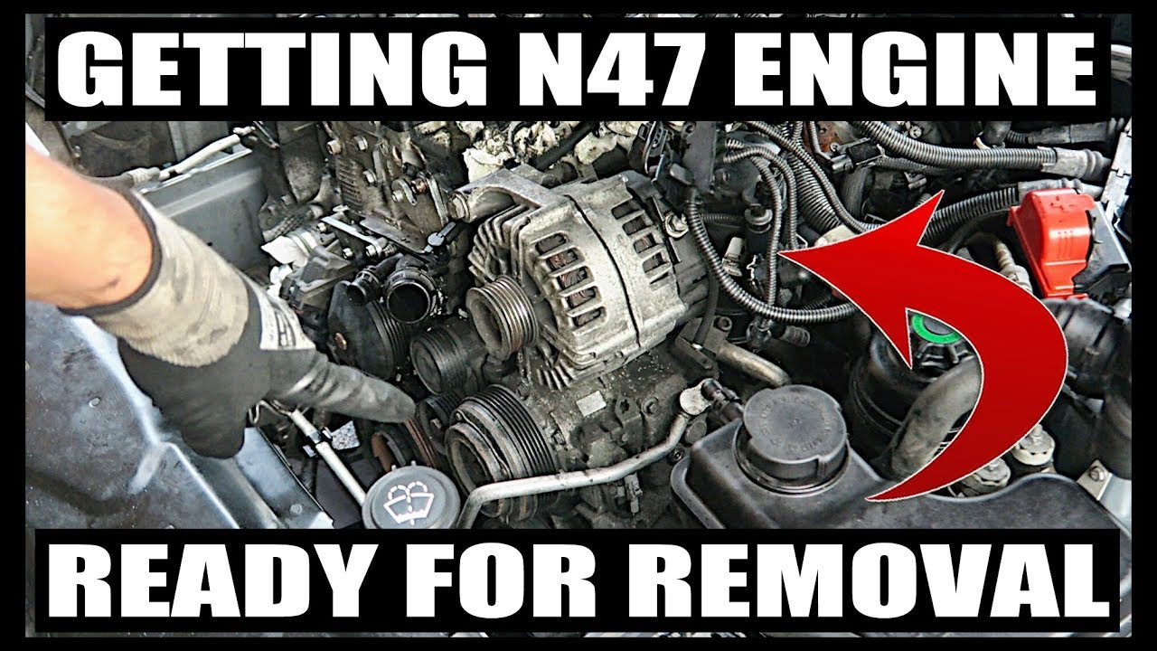 How To Remove BMW N47 Engine | 120D 320D 520D