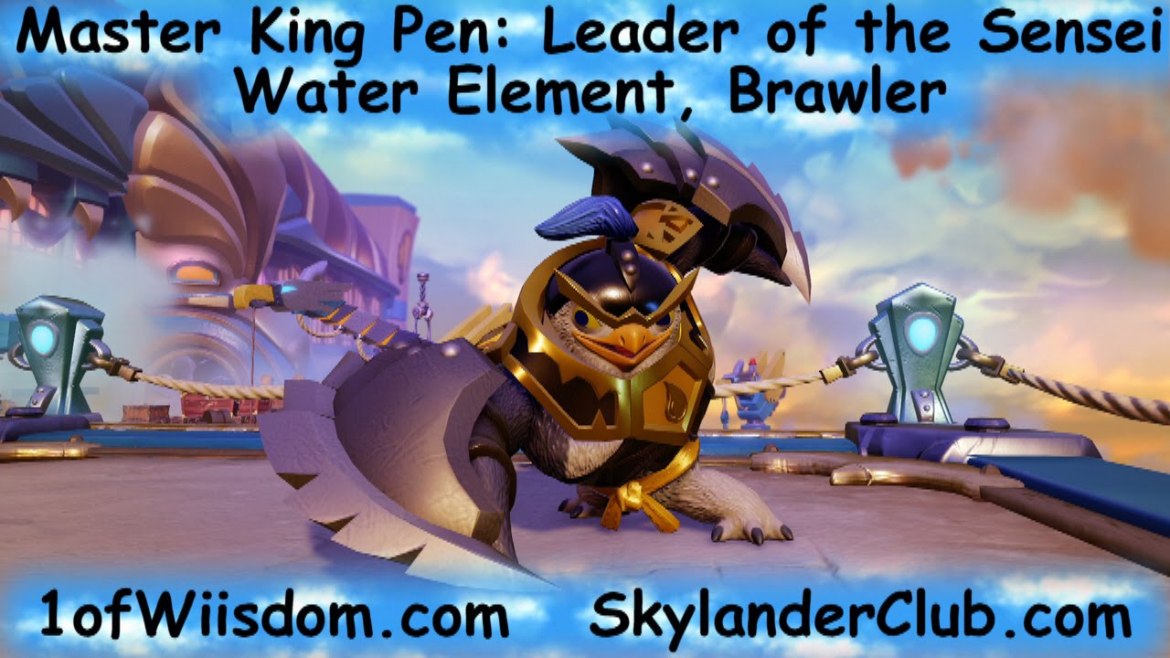 Skylanders Imaginators Showcase: Master King Pen, Leader of the Skylander Sensei