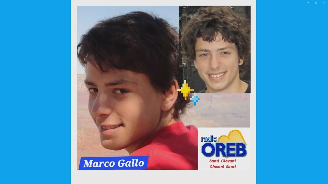 Marco Gallo -17 anni- 'Scegli tu dove guardare'